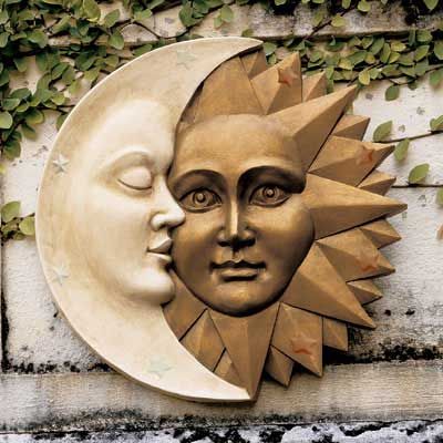 google.com Patio Sculpture, Art Soleil, Tre Kunst, Celestial Sun, Moon Decor, Soyut Sanat Tabloları, Moon Face, Sun Moon Stars, Celestial Art