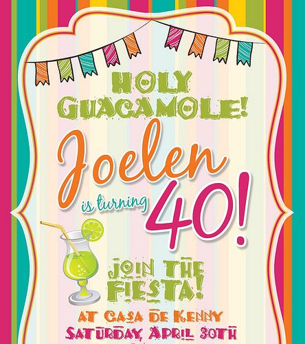 40th Birthday Taco Theme, Mexican Fiesta 40th Birthday Party, 40th Fiesta Theme Party, 40th Mexican Theme Party, 40th Birthday Mexican Theme, Forty Fiesta 40th Birthday, Taco Themed 40th Birthday Party, 40 Fiesta Theme Party, Fiesta 40th Birthday Party