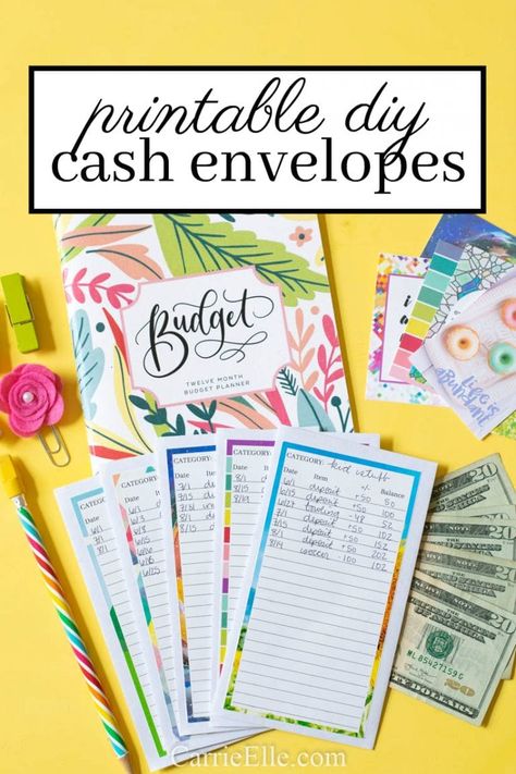 Cash Stuffing Wallet, Diy Cash Envelope Wallet, Diy Cash Envelopes, Dave Ramsey Cash Envelope System, Cash Envelope Budget System, Money Planning, Money Envelope System, Envelope Printable, Envelope Savings