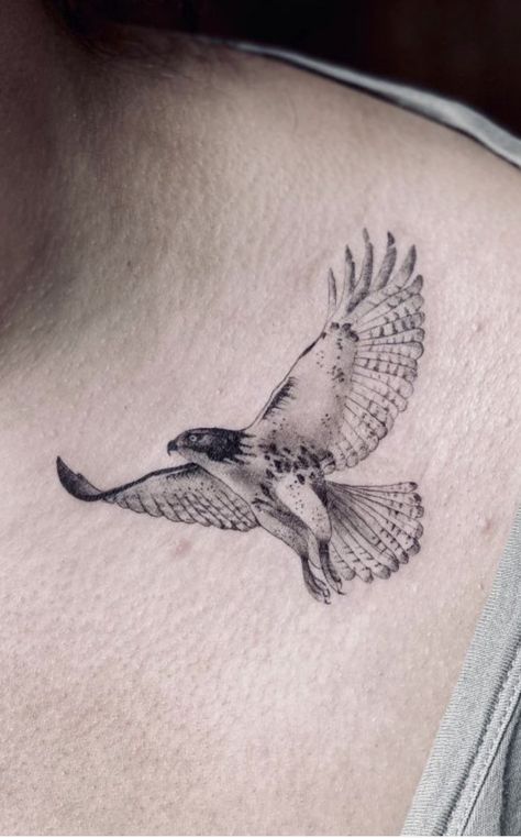 A Bird Tattoo, White Bird Tattoos, Raven Tattoos, Falcon Tattoo, Adler Tattoo, Vogel Tattoo, Hawk Tattoo, Petit Tattoo