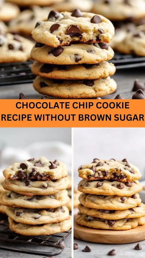 Chocolate Chip Cookie Recipe Without Brown Sugar – Bite Blaze Classic Chocolate Chip Cookies Recipe, Cookies Without Brown Sugar, Cookie Spread, Chocolate Chip Cookie Recipe, Chip Cookie Recipe, Perfect Cookie, Baking Mat, Chocolate Chip Cookie, Coconut Sugar