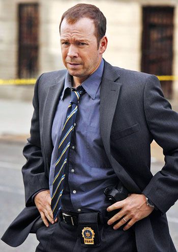 Daniel Fitzgerald “Danny” Reagan(played by Donnie Wahlberg) - the oldest child of Frank and Mary Reagan, and the older brother of Erin, Joe and Jamie. Danny is an investigator of New York City's 54th Precinct’s Detective Squad, specializing in Major Crimes, and doing what needs to be done to serve justice in the fight against crime. Danny Reagan, Blue Bloods Tv Show, Donnie Wahlberg, Tom Selleck, Police Detective, New Kids On The Block, Blue Bloods, Tv Guide, Fav Celebs