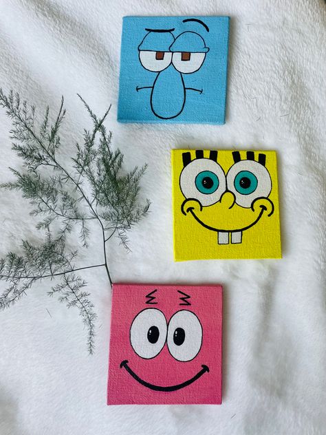 Very Small Canvas Art, Mini Canvas Acrylic Paintings Easy, 4 Canvas Painting Ideas Easy, Mini Canvas Cartoon Paintings, Mini Square Canvas Art, Mini Canvas Paintings Easy Step By Step, Tiny Canvas Painting Easy, Easy Painting Ideas On Canvas Green, Tiny Canvas Painting Ideas Easy