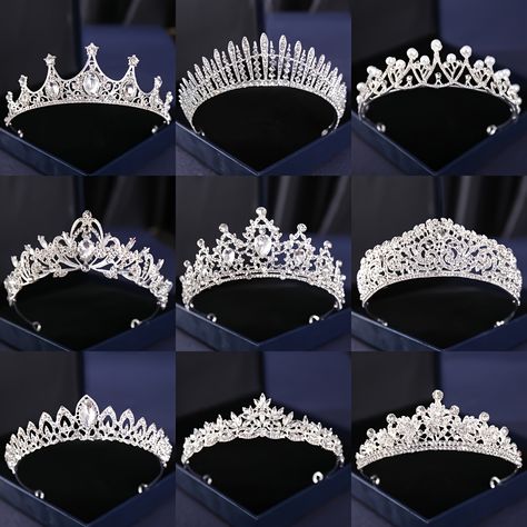 Faster shipping. Better service Diadem Wedding, Crowns And Tiaras, Hair Accessories Bun, Nursery Hamper, Kostum Cosplay, Robe And Towel Hooks, Women Bride, Crown Tiara, Vintage Crown