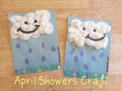 If These Cheerios Could Talk...: April Showers Bring May Flowers, That is What They Say April Preschool, Craft Spring, Weather Crafts, April Crafts, April Art, April Showers Bring May Flowers, Flowers Quotes, Preschool Projects, Rainy Day Crafts