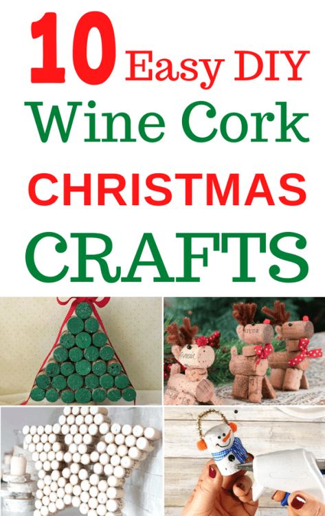 Christmas Wine Cork Crafts, Ideas For Christmas Crafts, Christmas Cork Ornaments, Diy Christmas Crafts To Sell, Wine Cork Diy Projects, Wine Cork Crafts Christmas, Wine Cork Christmas, Wine Cork Christmas Tree, Cork Diy Projects