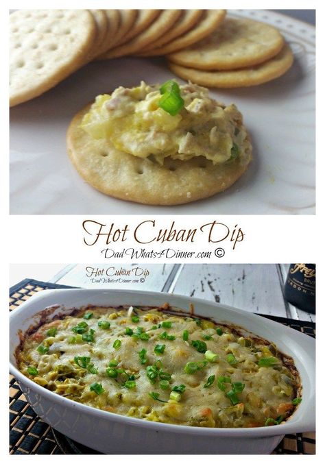 Cuban Dip, Cuban Appetizers, Cuban Bread, Dip Easy, Cuban Dishes, Cuban Cuisine, Recipes Appetizers, Cuban Recipes, Ring In The New Year