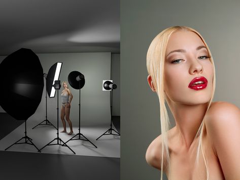 Photo Lighting Ideas, Photo Lighting Setup, Portrait Lighting Setup, Photoshoot Lights, Photography Lighting Techniques, Portrait Photography Lighting, Studio Lighting Setups, Lighting Diagram, Photography Lighting Setup