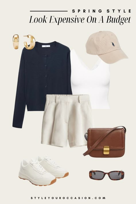 11+ Effortless Spring Outfits That Look Expensive...But Aren't! - style your occasion Effortless Spring Outfit, Look Expensive On A Budget, How To Look Expensive, What To Wear Fall, Old Money Fashion, Money Fashion, Paris Mode, Effortless Outfit, Look Expensive