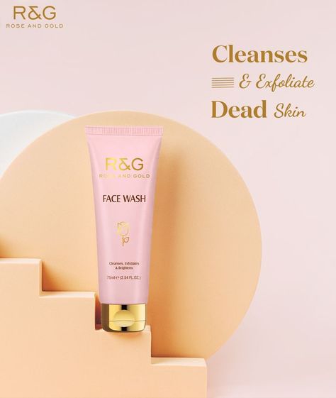 R&G Face Wash Cleanses & Exfoliates dead skin cells - Gives Younger & Brighter Face skin Product Link: https://www.roseandgold.in/facewash/ #R&G #Beauty #Purity #BeautywithPurity #FaceWash #SkinCare #SkinCareRoutine #SkinCareProducts #SkinBrightening #HealthySkin #RadiantSkin #Antiaging #FacialSerum #NaturalBeauty Cosmetics Social Media Post, Cosmetics Social Media Design, Sunscreen Packaging Design, Instagram Ads Ideas, Motion Design Trends, Sunscreen Packaging, Street Photography Tips, Advertising Ideas, Product Marketing