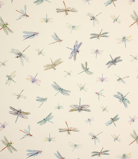 Dragonflies Fabric / Cream | Just Fabrics Coastal Fabrics, Dragonfly Wallpaper, Classic Coastal, Outdoor Fabrics, Dragonfly Prints, Dragonfly Art, Dragonfly Tattoo, Contemporary Fabric, Curtains Blinds