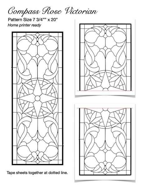 Drawing Stained Glass Patterns, Victorian Stained Glass Patterns, Horizontal Stained Glass Patterns, Stained Glass Princess, Stained Glass Border, Stained Glass Inspiration, Simple Stained Glass Designs, Stained Glass Designs Free Pattern, Gallery Glass Patterns