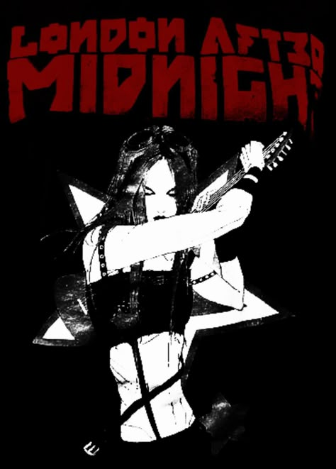 Midnight Poster, London After Midnight, Dark Wave, Goth Bands, Goth Music, Punk Poster, Goth Subculture, Arte Cyberpunk, After Midnight