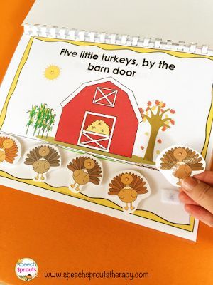 4 Great Thanksgiving Speech Therapy Activities You Won't Want to Miss! Five Little Turkeys, Thanksgiving Speech Therapy, Speech Therapy Thanksgiving, Thanksgiving Speech, Thanksgiving Activities Preschool, Preschool Thanksgiving, Thanksgiving Lessons, Preschool Speech Therapy, Thanksgiving School