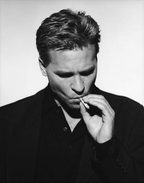 Val Kilmer by Peter Lindbergh Jimmy Morrison, Movie Actors, Val Kilmer, Dream Man, Peter Lindbergh, Best Supporting Actor, Hot Actors, Famous Faces, Black And White Photographs