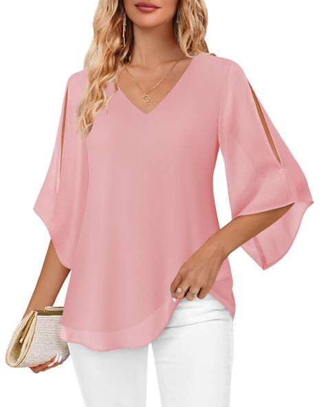 Women chiffon blouse