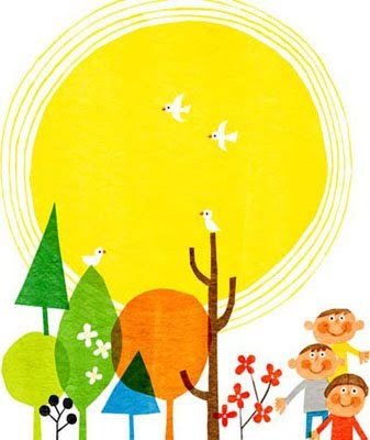 Illustrations And Posters, Childrens Illustrations, Mellow Yellow, Pattern Illustration, Children's Book Illustration, 로고 디자인, Children Illustration, Book Illustration, Sunny Day