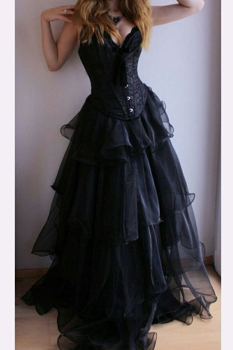 Witchy Prom Dress, Morticia Addams Outfit, Morticia Addams Dress, Wednesday Addams Outfit, Addams Dress, Wednesday Outfit, Wednesday Dress, Lace Sweetheart Wedding Dress, Chique Outfit