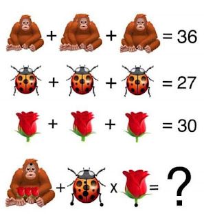 Ape Bug Rose Maths Puzzle - With Answer - Forward Junction Puzzles #MathPuzzle #MathPuzzles #MathQuiz #puzzle #puzzles #puzzlefeed #whatsapppuzzles #quiz #brainteaser #Math #Maths Picture Puzzles With Answers, Maths Puzzles With Answers, Math Riddles With Answers, Puzzles With Answers, Flower Puzzles, Latest Jokes, Math Riddles, Math Puzzles, Number Puzzles