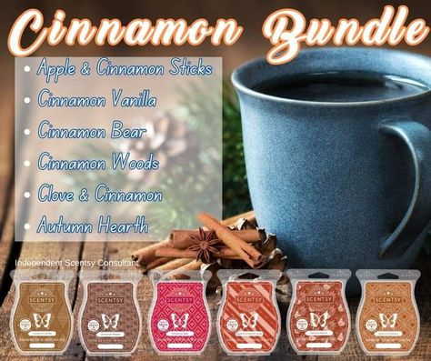 Cinnamon is the spice of the season and you can't argue with me!! Haha Who else agrees? Scentsy Host, Scentsy Oils, Cinnamon Bears, Scent Warmers, Scentsy Consultant Ideas, Scented Wax Warmer, Scentsy Party, Scentsy Wax Bars, Black Raspberry Vanilla