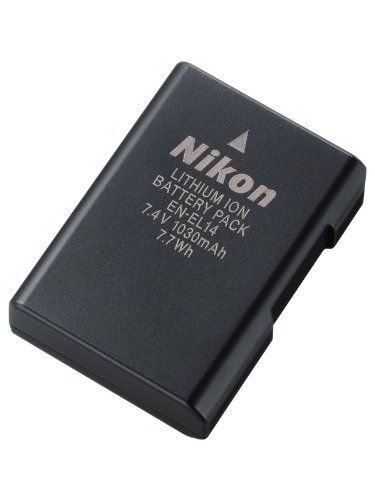 Amazon.com: Nikon EN-EL14 Rechargeable Li-Ion Battery for Select Nikon DSLR Cameras (Retail Package): NIKON: Electronics Nikon Dslr Camera, Nikon Digital Camera, Nikon D5100, Nikon D3100, Nikon Camera, Camera Batteries, Camera Dslr, Car Battery Charger, Nikon Dslr