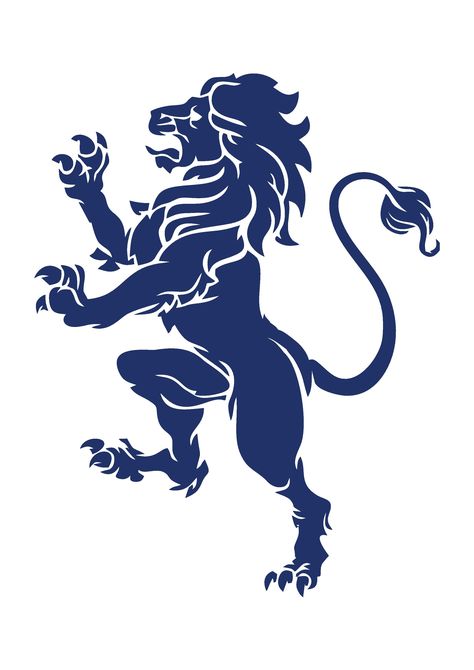 Blue rearing Lion on all new branding Logo Lion, Monogram Wallpaper, Heraldry Design, Football Artwork, Christian Graphic Design, Men Tattoos Arm Sleeve, Logo Design Set, New Branding, Art Articles