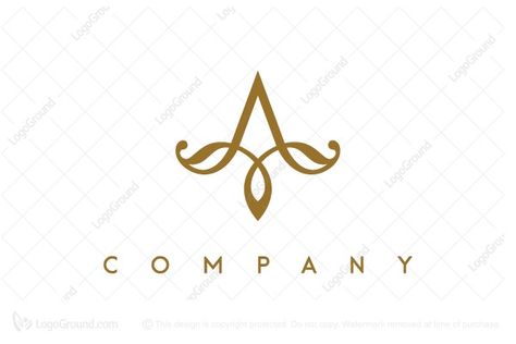 A A Logo, T Logo Design Ideas, A Logo Design Letter, Logo For Hotel, Hospitality Logo, Unique Alphabet, A Letter Logo, Letter A Logo, Baby Logo Design