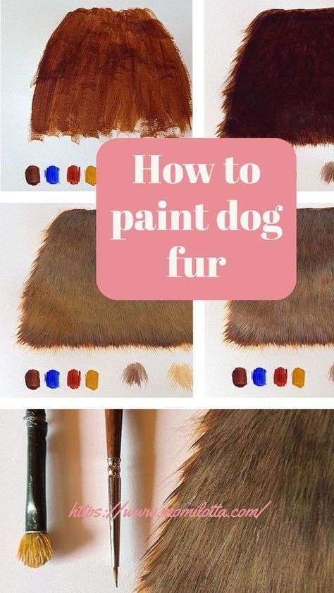 How to paint a realistic dog Today I��’m going to share my way of painting fur with you! Painting fur is a fundamental part of painting a dog or other animals. I will show you, step by step, how I paint it. Paintings Wall Decor, Dog Drawing Tutorial, Nature Paint, Pet Portrait Paintings, Dog Portraits Painting, Painting Fur, Dog Portraits Art, Paint Your Pet, Home Nature