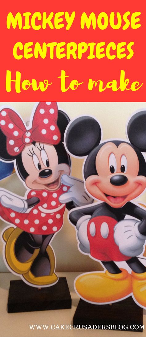 Mickey Mouse Centerpieces, Mickey Mouse Printables, Mickey Mouse Centerpiece, Mickey Mouse Clubhouse Birthday Party, Mickey Mouse Clubhouse Party, Mickey Mouse Characters, Mickey Birthday Party, Minnie Birthday Party, Mickey Mouse Theme