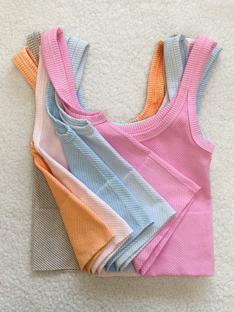 Longer Length Everyday Tanktop – Sunkissedcoconut Cute Things To Get Off Shein, Summer Style Clothes, Beachy Tank Tops, Where To Get Cute Clothes, Preppy Tank Tops, Preppy Must Haves, Cute Fits For School, Cute School Fits, Cute Summer Clothes