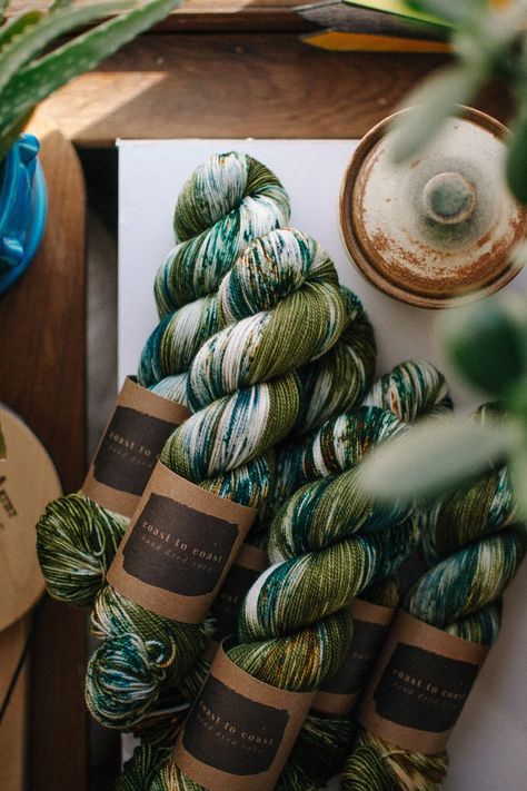 Hand dyed wool, yarn, and spinning fiber, from one maker to another. Hand Dyed Yarn Projects, Yarn Photography, Hand Dyed Yarn Inspiration, Knit Plush, Handdyed Yarn, Artisan Yarn, Yarn Organization, Hand Painted Yarn, Yarn Inspiration