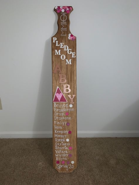 Sorority mom paddle ( ass mom paddle Pledge Mom Paddle Sorority, Paddle Sorority, Paddle Ideas, Sorority Paddles, Sorority, Bottle Opener Wall, Bottles Decoration, Bottle Opener, Home Decor