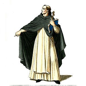 Medieval Priest, Friar, or Monk (1) Medieval Friar, Pope Joan, Priest Outfit, Dominican Friar, Catholic Priest, Middle Age Fashion, Fantasias Halloween, Medieval Fashion, 12th Century