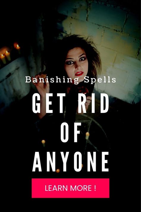 Banishing spells are spells designed to get rid of an enemy, or drive away an unwanted neighbor, for example. They can be used to banish illness, emotions, banish a lover’s jealousy, and unwanted spirits as well. Banishing spells are best done during a waning moon. #WiccanMagic #WiccanSpells #CandleSpells #Magick #VoodooSpells #Pagan #GoodLuckSpells #LoveSpells #WitchcraftSpellsForBeginners Spells To Banish Someone, Spell To Get Rid Of Unwanted People, Spell To Get Someone Fired, Banish Enemy Spell, Spell To Get Rid Of Coworker, How To Banish A Person, Banishing Witchcraft, Spells To Get Rid Of Someone, Banishment Spell