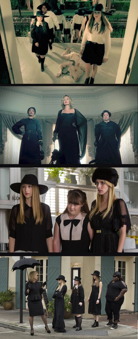 American Horror Story: Coven American Horror Story 3, Ahs Coven, American Horror Story Coven, Lena Headey, Movie Mistakes, Horror Lovers, Brodie Sangster, Modern Witch, Horror Show