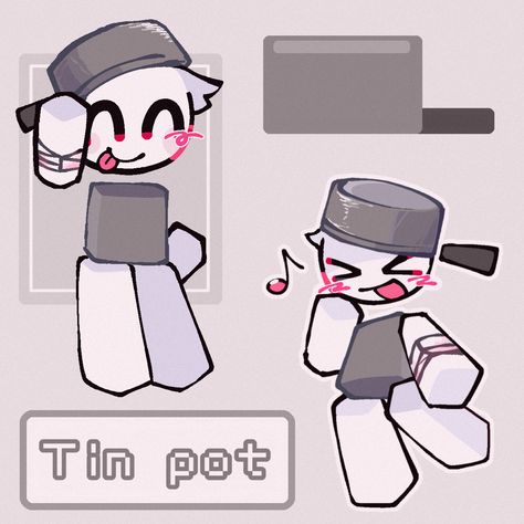 Roblox Blocky Art Style, Roblox Noob Fanart, Doodles Friends, Roblox Artstyle, Cute Little Drawings Doodles, Blocky Art Style, Little Drawings Doodles, Roblox Drawing, Roblox Fanart