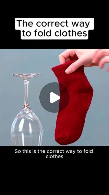 Way To Fold Clothes, Folding Hacks, Fold Laundry, Easy Diy Clothes, Packing Hacks Clothes, Clothes Organization Diy, Diy Clothes Life Hacks, Hacks Videos, Folding Clothes