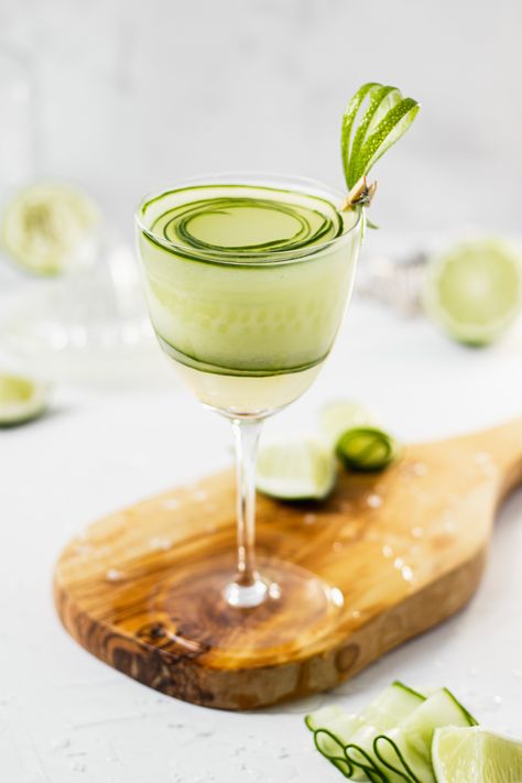 Cucumber Cocktail, Cool As A Cucumber, Vodka Cocktails, Tasting Table, Alcohol Recipes, Simple Syrup, In Summer, Cucumber, Food To Make