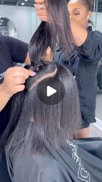 Hairspells Human Hair Wigs 🔥 on Instagram: "Using clip in to create ponytail & decrease the hair volume of bang seamlessly 😍😍 look at the final look 💯

Narrow weft PU clip in updated 
Click my bio to order
$10 coupon HS17 to save $ 

#clipin #clipins #clipinextensions #clipinhairextensions #clipinhair #clipinsforblackgirls #clipinsforblackgirls #hairstyle #hairstyles #hairstyleideas #hairstylevideo #hairtutorial #hairtutorials #hairtutorialvideo #hairvideo #hairvideos #hairoftheday #hairofinstagram #hairoftheweek #hairtrends #puclipinhair #clipinshair #hairinspiration #hairinspo #hairislife" Clip In Extension Placement, Ponytail With Clip Ins, Hair Extensions Tutorial, Clip In Bangs, Clipin Hair Extensions, Hair Volume, Hair Videos Tutorials, Clip In Extensions, Hair Life