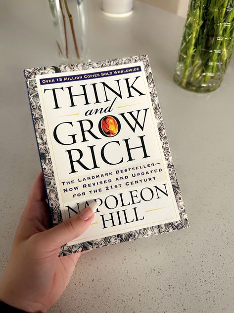 Think and Grow Rich: The Landmark Bestseller Now Revised and Updated for the 21st Century (Think and Grow Rich Series) Self Development Books, Think And Grow Rich, Educational Books, Wealth Creation, Finance Books, Napoleon Hill, Self Help Book, Self Help Books, Financial Literacy