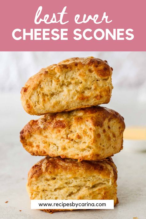 Scottish Scones Recipe Easy, Cheese Scones Recipe Easy, Spinach Roulade, Gf Scones, Gluten Free Cheese Scones, Creative Baking Recipes, Cheese Scones Recipe, Cheesy Scones, Fluffy Scones