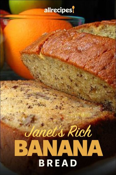 Banana Bread Recipe Easy Moist, Rich Banana Bread, Banana Nut Bread Recipe, Banana Bread Recipe Moist, Moist Banana Bread, Easy Banana Bread Recipe, Best Banana Bread, Banana Nut Bread, Banana Bread Recipe