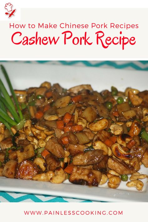 Cashew Pork Stir Fry, Cashew Pork Pioneer Woman, Pioneer Woman Cashew Pork, Recipes For Barbeque, Cashew Pork, Sausage Wontons, Chicken Sweet And Sour, Cubed Pork Recipes, Barbeque Ribs