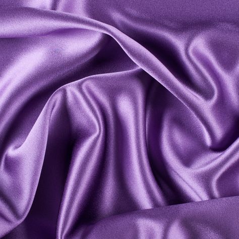 Bright Purple Silk Crepe Back Satin Background Macbook, Stretch Satin Fabric, Mood Fabrics, Alphabet Preschool, Luxurious Fabric, Purple Satin, Violet Purple, Purple Silk, Luxury Silk