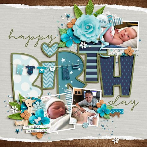 Coming Home From Hospital Scrapbook Page, Sonogram Scrapbook Page Ideas, Scrapbook For Baby Boy, Baby Scrapbook Pages Layouts, Baby Shower Scrapbook Ideas, Toddler Scrapbook Ideas, Scrapbook Ideas Baby Girl, Baby Girl Scrapbook Ideas, Baby Shower Scrapbook Layouts