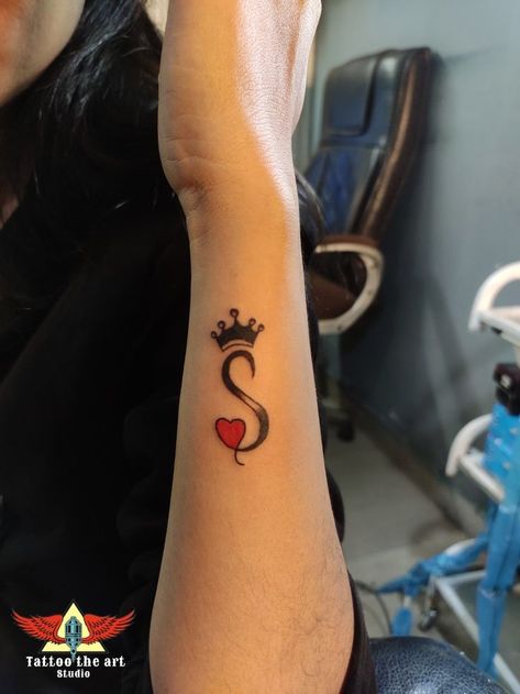 S with crown and heart tattoo in 2022 | Alphabet tattoo designs, Tattoos for guys, Leg tattoos S Letter Tattoos For Women, Shreya Name Tattoo, Tetu Photo Name, Shyam Name Tattoo Design, S Letter Tattoo Design For Men, S Letter Tattoo Designs For Women, Tetu Photo Hand, S Tattoo Letter Design For Women, Guys Leg Tattoos