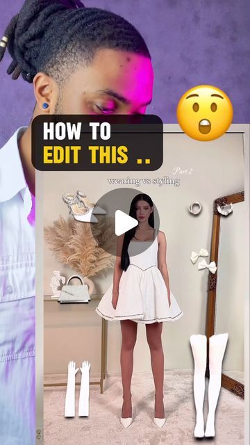 Haidi Jalloh | Video Editing | Transition Tutorials on Instagram: "Flying clothes outfit transition for you to try on your next fashion Reel following this full step by step mobile video editing tutorial.   FOLLOW: for | Fashion transition tutorials | transition reels | Reels tutorials | outfit transition| how to edit reels | editing tips and tricks | Viral transitions | Fashion reels | How to edit transitions | Mobile video editing | instagram viral reel editor | Inspiration by @hhfernanda   #transitionidea #outfittransition #creativereels #transitiontutorial #cccreator #howtoeditvideos" Video Editing Instagram, Flying Clothes, Mobile Video Editing, Transition Reels, Reels Editing, Outfit Transition, Video Editing Tutorial, Fashion Reels, Model Runway