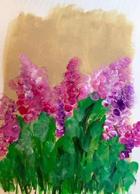 Acrylic Finger Painting, Fingerpaint Kids Ideas, Finger And Thumb Painting, Finger Art Painting, Finger Painting Ideas For Adults, Thumb Painting Ideas Art Projects, Thumb Painting Ideas, Finger Print Painting Ideas, Finger Painting Flowers