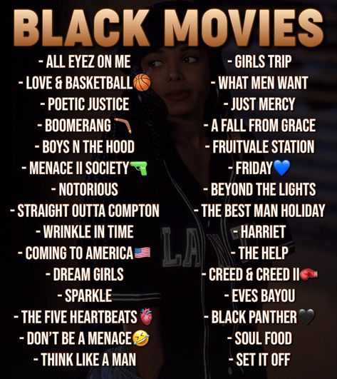 Black Romantic Movies, Black Movies 90s List, Black Youtubers To Watch, Black Movies To Watch List, It Girl Movies, Think Like A Man Movie, Black People Movies, Black Movies To Watch, Black Romance Movies