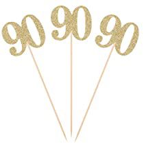 Check this out on Amazon 90th Birthday Centerpiece, 90th Birthday Banner, Kids Party Centerpieces, 90th Birthday Decorations, 90th Birthday Cakes, Decorating With Sticks, Birthday Centerpiece, Happy 90th Birthday, Birthday Table Decorations